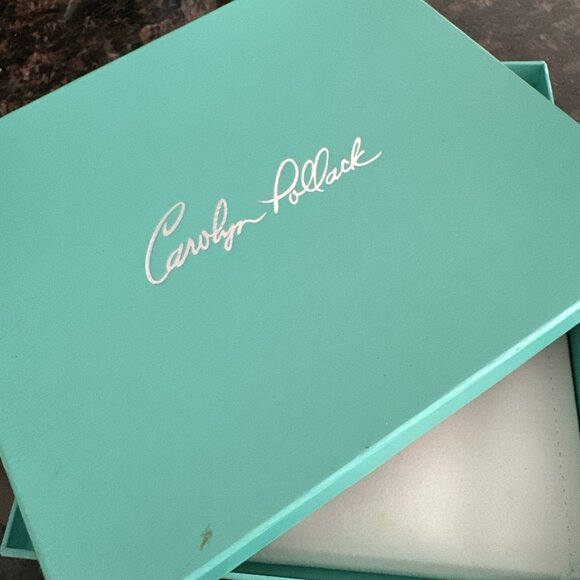 Carolyn Pollack American West Jasper Sterling Brass, Turquoise Feather Necklace - Picture 5 of 6